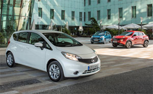 Nissan Note, Micra, Juke