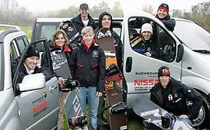 Das Snowboard Team Germany