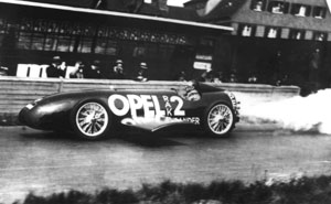 Opel Rekordfahrt aus dem Jahre 1928
