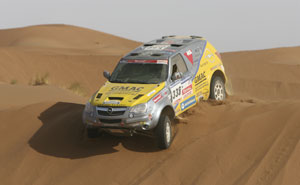 Rallye Dakar 2007: Der Antara des Szalay Dakar Team