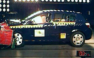 Opel Astra im Crashtest