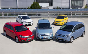 Opel Autogasmodelle