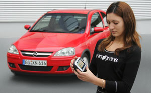 Opel Corsa mitPS-Navigationssystem
