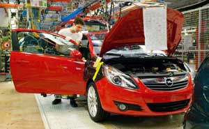 Opel Corsa Produktion