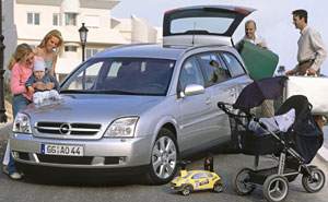 Mit Opel auf Familienurlaub