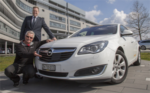 Opel Insignia mit Felix Egolf und Christian Mller