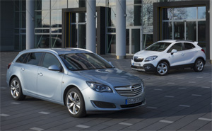 Opel Insignia und Mokka