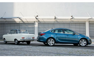 Opel Kadett A und Astra Limousine