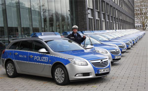 Opel Polizeifahrzeuge