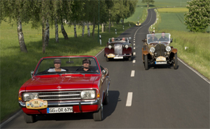 Opel bei der Rallye-Hessen