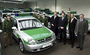 Opel Vectra Caravan Polizei