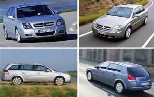 Opel Signum und Opel Vectra