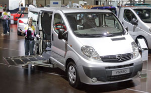 Opel Vivaro Rollstuhl-tauglich