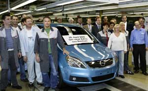 Produktionsstart des neuen Zafira in Bochum