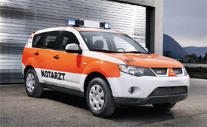 Mitsubishi Outlander Notarzt