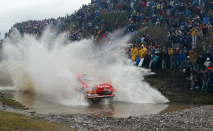 Marcus Grnholm im Peugeot 307 WRC