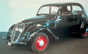 Peugeot 202 Limousine, 1938