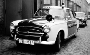 Peugeot 403 Polizei-Einsatzfahrzeug (1959)
