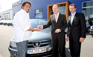 Laith Al-Deen bernimmt Peugeot 607