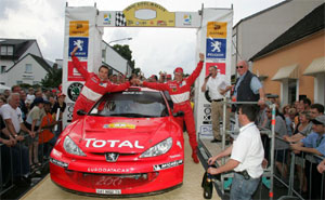 Freddy Loix bei der Eifel-Rallye