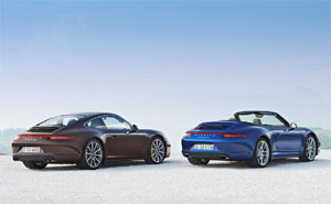 Porsche 911 Carrera 4 und 4S