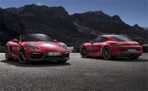 Porsche Boxster GTS und Cayman GTS