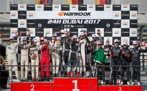 24 Stunden von Dubai - Podium