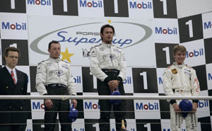 Porsche Michelin Supercup GP Deutschland 2005: Fabrice Walfisch / David Saelens / Jan Seyffarth