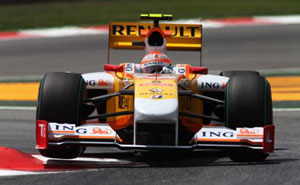 Formel 1, Renault F1 Team, 2009, GP Spanien, Nelson Piquet Junior