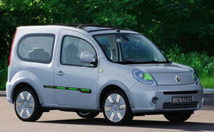 Renault Kangoo be bop Z.E., Elektroauto, 2009