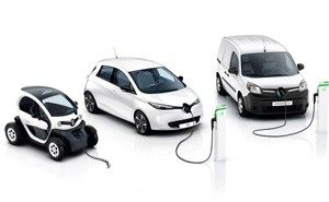 Renault Twizy, ZOE, Kangoo ZE