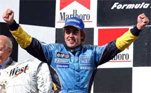 GP Ungarn, Renault F1 Team, Fernando Alonso, 2003