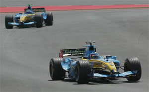 Renault F1-Testfahrten in Barcelona