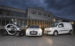 Renault Twizy, ZOE, Kangoo Z.E.