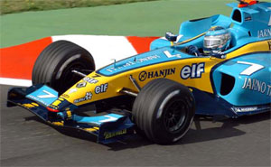 GP Frankreich, 2004, Renault F1 Team, Renault R24