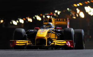 Renault F1 beim GP von Monaco