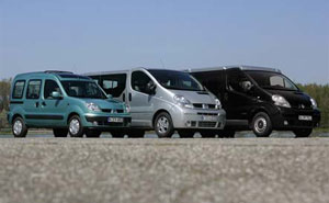 Kangoo Carpe Diem, Trafic Generation und Weinsberg X-Cursion