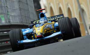 Jarno Trulli beim Groen Preis von Monaco