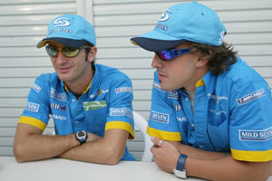 Trulli und Alonso