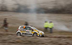 Renault Twingo R2 bei der Rallye Monte Carlo