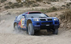 Volkswagen Race-Touareg, 1. Etappe Rallye Marokko