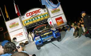 Bruno Saby/Michel Prin, Volkswagen Race-Touareg, 1. Etappe Rallye Por las Pampas 2005