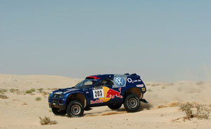 Volkswagen Race-Touareg, 3. Etappe Rallye Tunesien