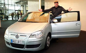 Sascha Hehn fhrt VW Polo BlueMotion