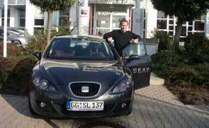 Christof Babatz fhrt SEAT Leon