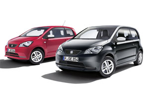 SEAT Mii Edition Red und Mii Edition Black