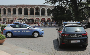 SEAT Leon fr italienische Polizei