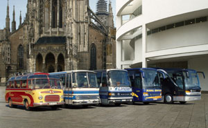 Die 5 Generationen der Setra Kompaktbusse