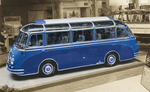 Setra S6 in Genf 1955
