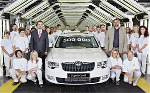 500.000. ŠKODA Superb